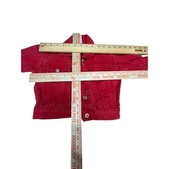 VTG "JORDACHE" SZ 2T Kids Denim Jacket Unisex - Picture 9 of 12